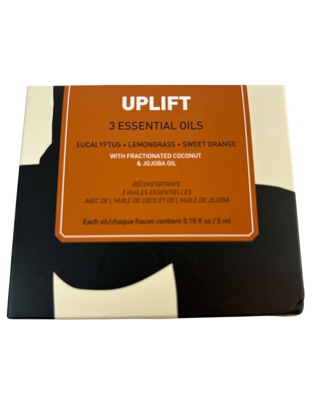 UPLIFT 3 Essential Oils Eucalyptus Lemongrass Sweet Orange 0.15 Fluid Oz Each Ne